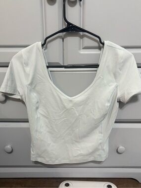 lululemon athletica light blue align Short Sleeve Tee